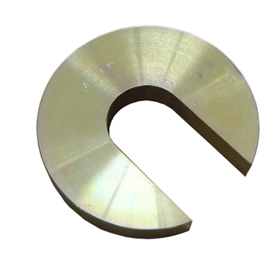  Poids de la surcharge fendue 2270g, ASTM